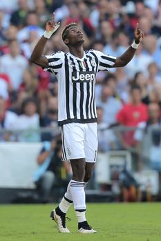 Nella ripresa, al 15' la Juve raddoppia: stavolta il gol è tutto di Pogba, a segno su rigore, la sua prima volta dal dischetto in A. Afp